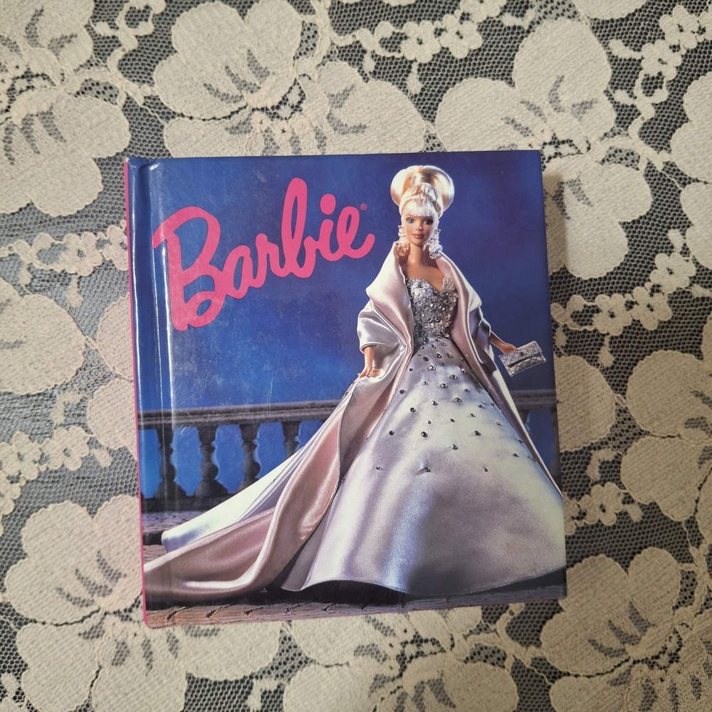 BARBIE: FOUR DECADES IN FASHION By Laura Jacobs Small Hardcover Book Vintage 98'